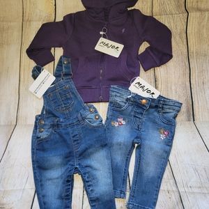 Girls Hoodie and Jeans
